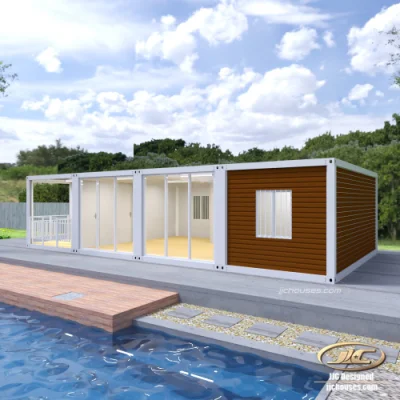 Cafe Coffee Camping Expandable Homes for Sales Container Kitchen 20FT