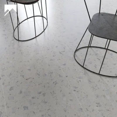 24X48&quot; Cream Terrazzo Soft Gloss Surface Porcelain Wall Tile