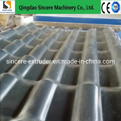 PVC Roofing Sheet Making Machine Plant Extruder Production Machine Extrusion Line