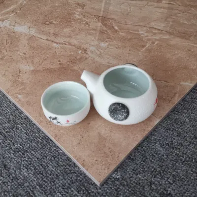Full Polished Glazed Tile for Kitchen Decoration with Modern Style