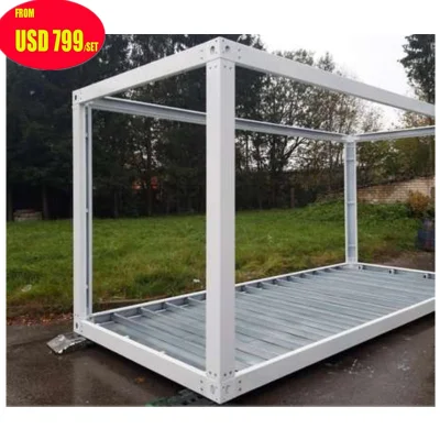 Tiny Flat Pack 20 Feet 40FT Shipping Container Frames Houses