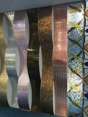 Metal Mosaic Tile for Kitchen Wall Decoration