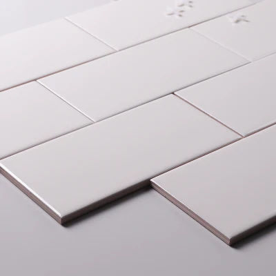 100X200mm Ivory Wall Tile with Beveled Surface