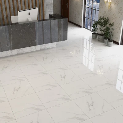 60X60 Carreaux Salle De Bain Bath White Porcelain Wall Tiles Bathroom