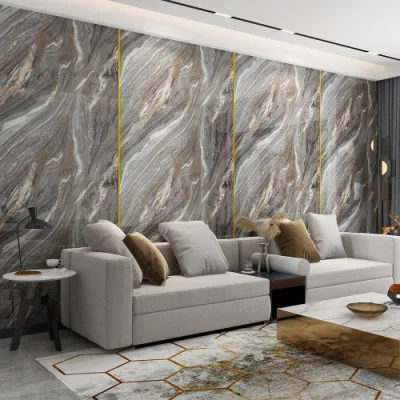 Sticky Waterproof 3D Plastic PVC Vinyl Self Adhesive Stick on Wall Tiles