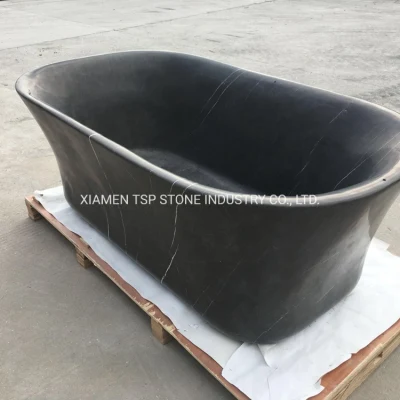G654 Grey Stone Bathtub Shower Tub Surround for Bathroom