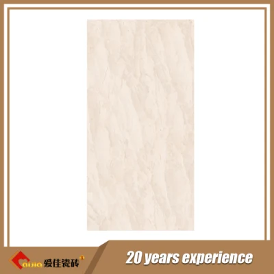 Yellow Color Glazed Porcelain Polished Tiles 600X1200mm
