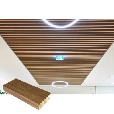 Western Living Room Decorated with PVC Ceiling Tiles