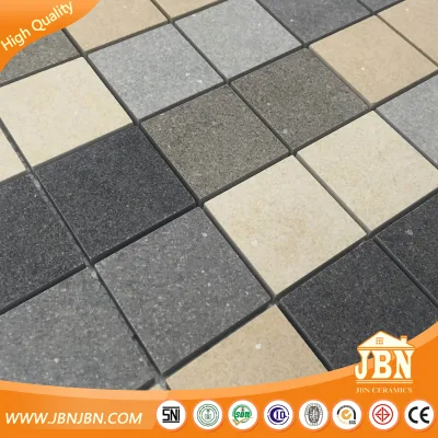 Grey Mix Color Processing Hexagon Porcelain Tile Mosaic for Bathroom Shower Wall Tile (W955013)