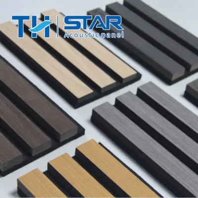 Wall Acoustic Panel Ceiling Lightweight Wooden MDF Acoustic Panel House Decor Wall Tiles