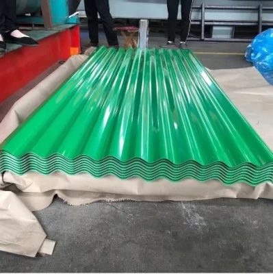 Fast Delivery Metal Galvanized Roofing Sheet Zinc Color Coated Corrugated Steel Sheet 0.15*1500mm PPGI Steel Corrugated Metal Panels Roof Tile for Wall Sheet