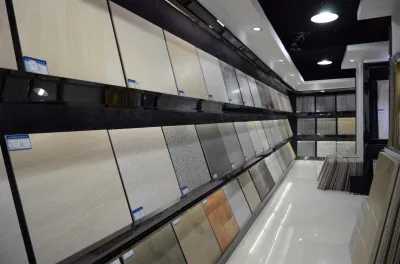 600X600mm Rough Surface Porcelain Beige Color 2cm Thick Tile