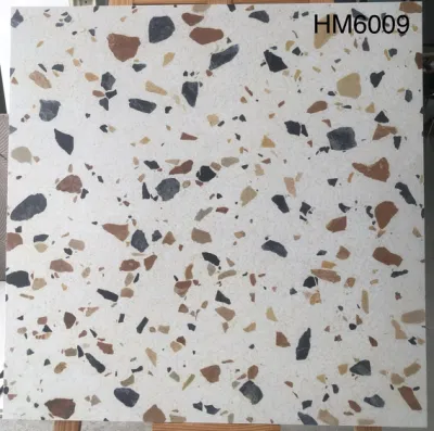 Home Decoration Building Material 600*600mm Porcelain Matte Floor Antique Terrazzo Rustic Tiles