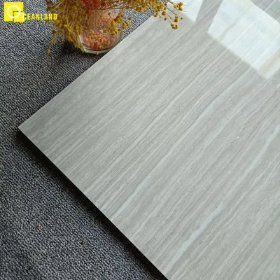 China Full Body Wooden Like Glazed 600X600 Flooring Wood Effect Tile