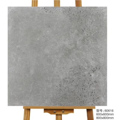 600X600 Porcelain Floor Cement Look Ceramic Wall Tile
