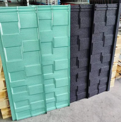 China Manufacture Good Quality Nigeria Stone Coated Metal Roofing Tile with Good Price