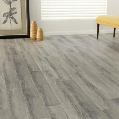 Manufacturer High Gloss 8mm/12mm AC4/AC5 HDF Uniclic White/Gray/Brown/Natural Oak Wood/Wooden Parquet Floor Tile Luxury Vinyl Plank/Planks Laminate Flooring