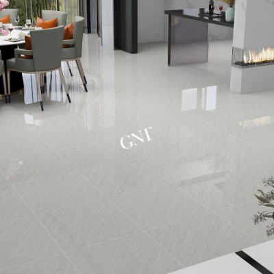 New Design 60X60 Grey Ceramica Glossy Marble Floor Tiles Polished Glazed in Foshan Floor Tiles