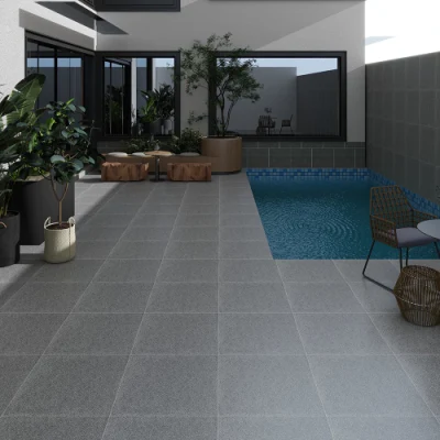 24X24 Outdoor Tiles Design Porcelain 2cm Thick Courtyard Pave Floor Tile