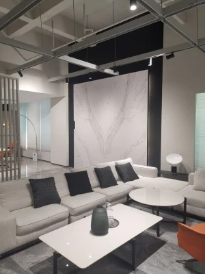 Big Size Porcelain Large Format Marble Slab Tiles for Background Wall and Floor
