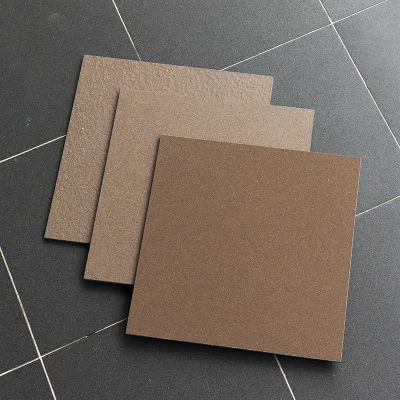 30X30/60X60/30X60 Polished Double Loading Black and White Brown Porcelain Floor Tile