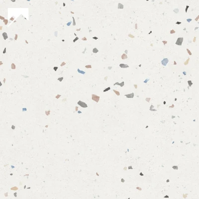60X120cm Pink Terrazzo Inspired Bathroom Floor Ceramic Glazed Tile