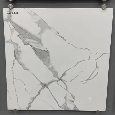 Glazed Ceramic White Full Polished Porcelain Floor Tile
