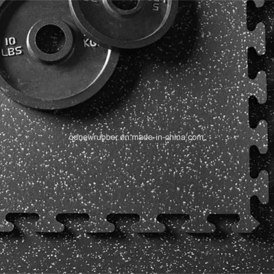 China Outdoor or Indoor Cheap Rubber Interlocking Floor Tiles