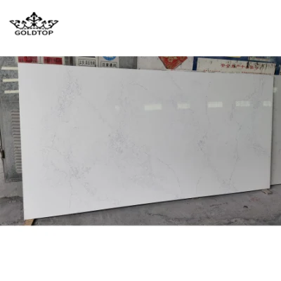 6010 Ice Ash China Supplier Great Quality Polished/Honed/Brushed Artificial Concrete Quartz Tiles for Kitchen/Bathroom/Wall/Floor Home/Hotel Decor