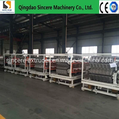 Factory Hot Sale PVC Plastic Building Tile Sheet Extrusion Line Glazed Roof Tile Corrugated Sheet Extruding Machine