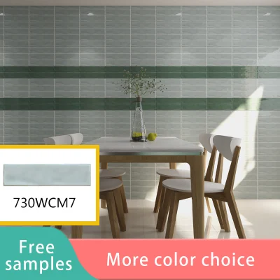Home Elevation Tiles Wall Tiles for Sale Grey Gloss Wall Floor Tile Beige Bathroom Kitchen 75X300mm Tiles Terrazzo Ceramic Wall Tiles