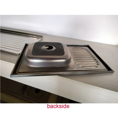 SUS304/201 Stainless Steel Kitchen Sink Integral Stretching with Different Thickness