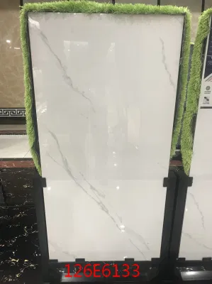 Affordable Price Building Material Cararra White Floor Marble Look Glossy Effect 600 X1200mm 60 X120cm Porcelain Floor Tiles