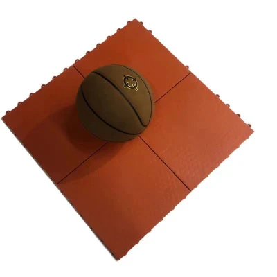2023 China Imitation Wood Grain Indoor Modular Tiles for Indoor Basketball Court or Other Sport Court Tiles