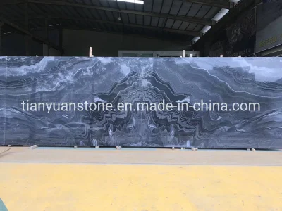 Natural Stone Grey Marble Tile for Kitchen/Bathroom Flooring