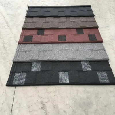 China Manufacture Good Quality Nigeria Stone Coated Metal Roofing Tile with Good Price