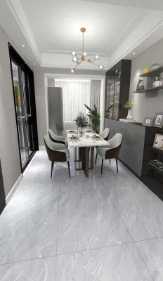 Guangdong Foshan Tile 750X1500 Whole Body Marble Floor Tile Large Board Floor Tile Porcelain Living Room Background Wall Tile Pictures &amp; Photosguangdong Fosha
