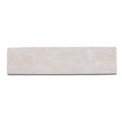 3X12inches/75X300mm White Color Mat Surface Bathroom/Kitchen/Drawing Room 3D Wall Tile