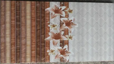 2018 Design Marble Slab Look Ceramic Wall Tile with Beautiful Image for House Decoration (250*400mm)