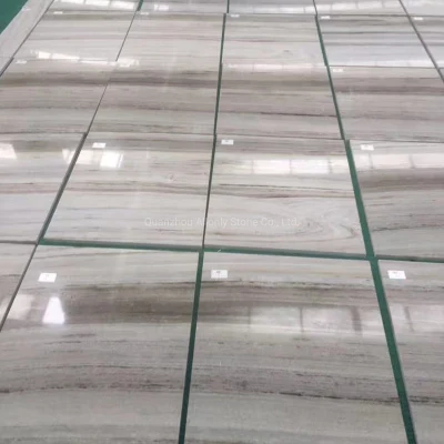 Wholesale Price Natural Stone Crystal Wood Veins Chinese Marble Floor Tiles