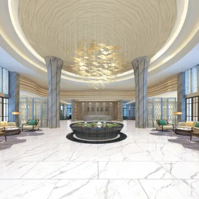 Luxury Calacatta Marble Large Format Porcelain Floor Tile for Project China Floor Ceramic Tiles Gold Wall Tiles