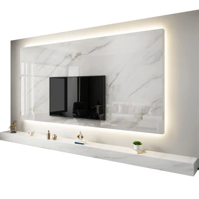 Big Size Porcelain Large Format Marble Slab Tiles for Background Wall and Floor