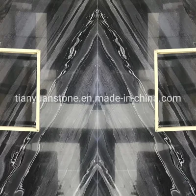 Natural Stone Grey Marble Tile for Kitchen/Bathroom Flooring
