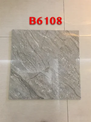 600*600mm Wall and Floor Tile Pure Color Porcelain Polished Interior Floor Tile in Living Room Bathroom Outdoor Garden Good Quality China Tile