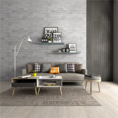 Dark Brown Kitchen Non Slip Matte Ceramic Tiles Floor