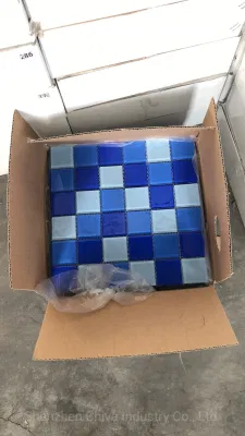 Swimming Pool Tile Blue/Mix/Color Water/Feature Decoration 48/50mm Glass/Crystal Mosaic Tiles