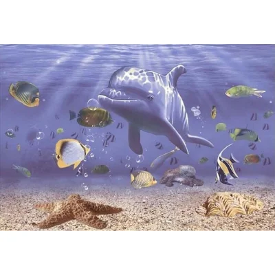 2017 New Products 3D Seaworld Wall and Floor Porcelain Tiles