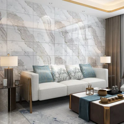 Sticky Waterproof 3D Plastic PVC Vinyl Self Adhesive Stick on Wall Tiles
