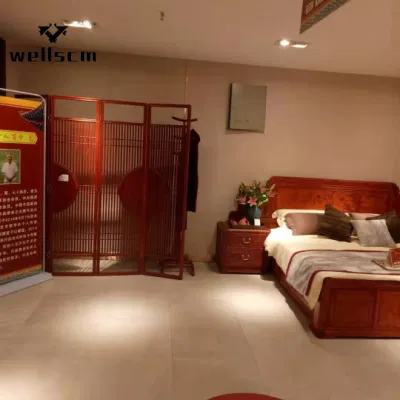 Latest Design Rice White Kitchen Wall and Floor Tiles Install Non-Slip Beige Ceramic Floor Tile