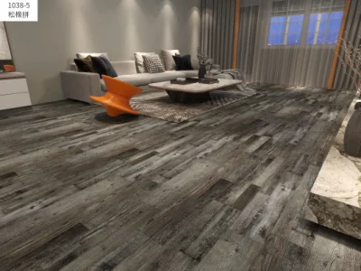 Three-Layer Lock Laminate Flooring Engineered Wood Flooring Oak HDF4 mm Veneer Click French Engineered European White Oak Parquet Flooring